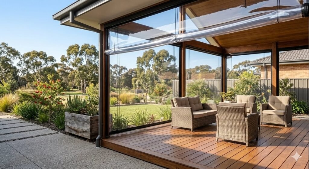 Outdoor blinds installation in Dundowran, Hervey Bay