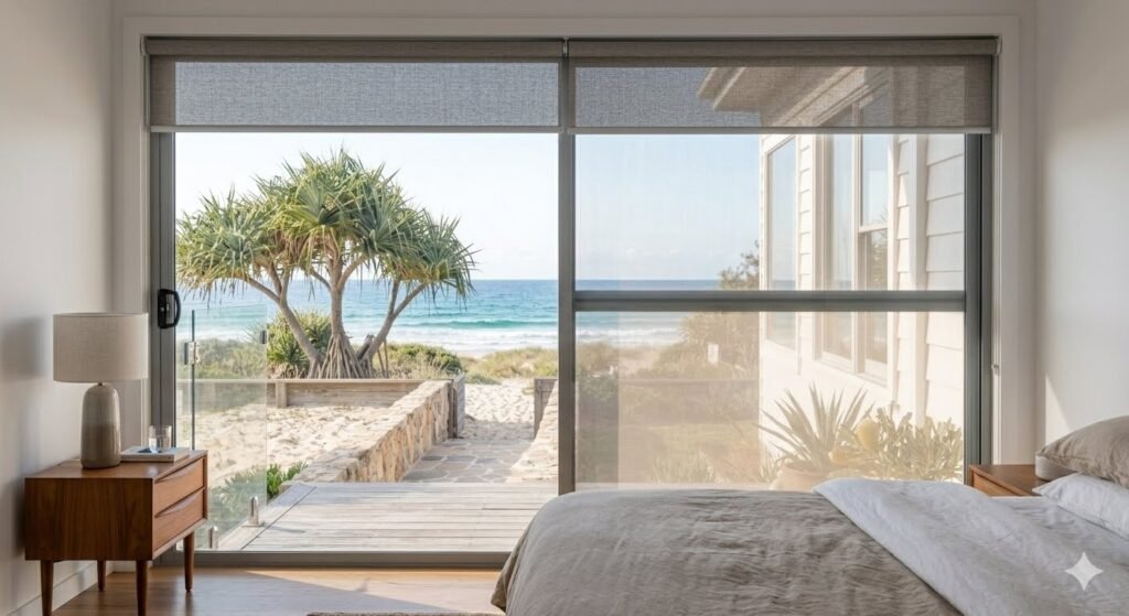 Roller blinds installation in Eli Waters, Hervey Bay