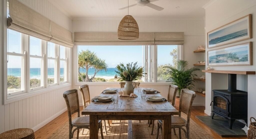 Roman blinds installation in Pialba, Hervey Bay