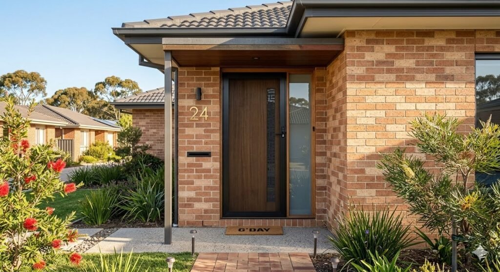 Security screen door installation in Scarness, Hervey Bay