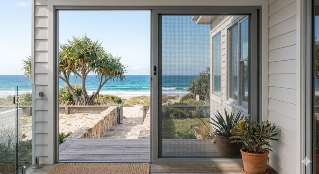 Security screen installation in Torquay, Hervey Bay