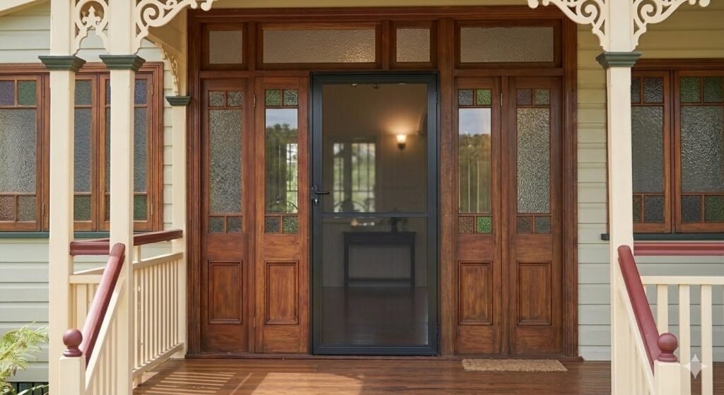 Crimsafe security screen on Hervey Bay home