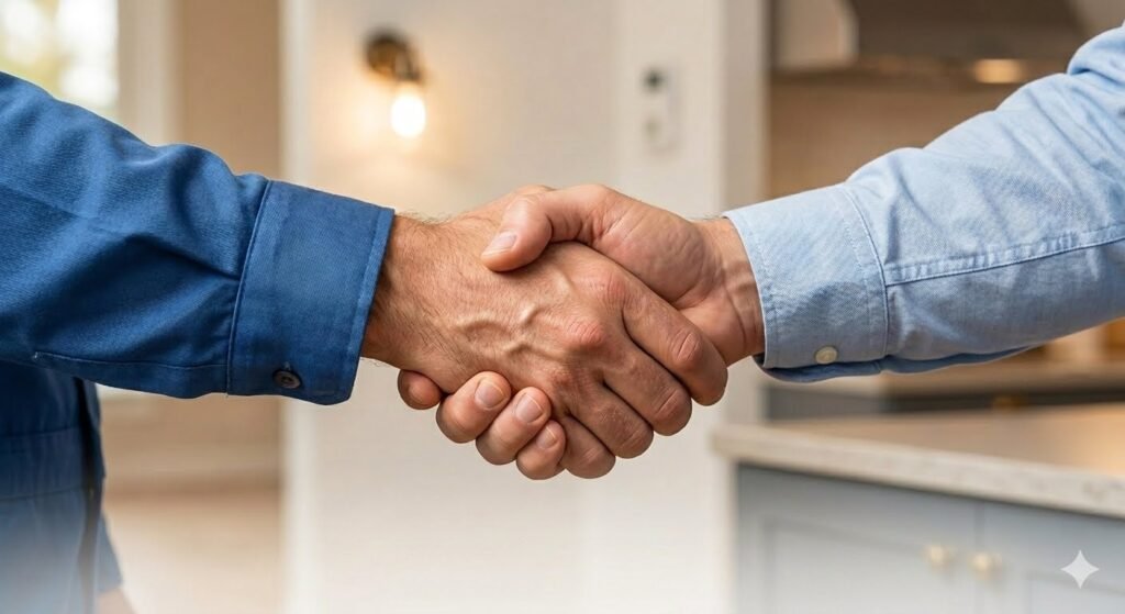 Trust handshake