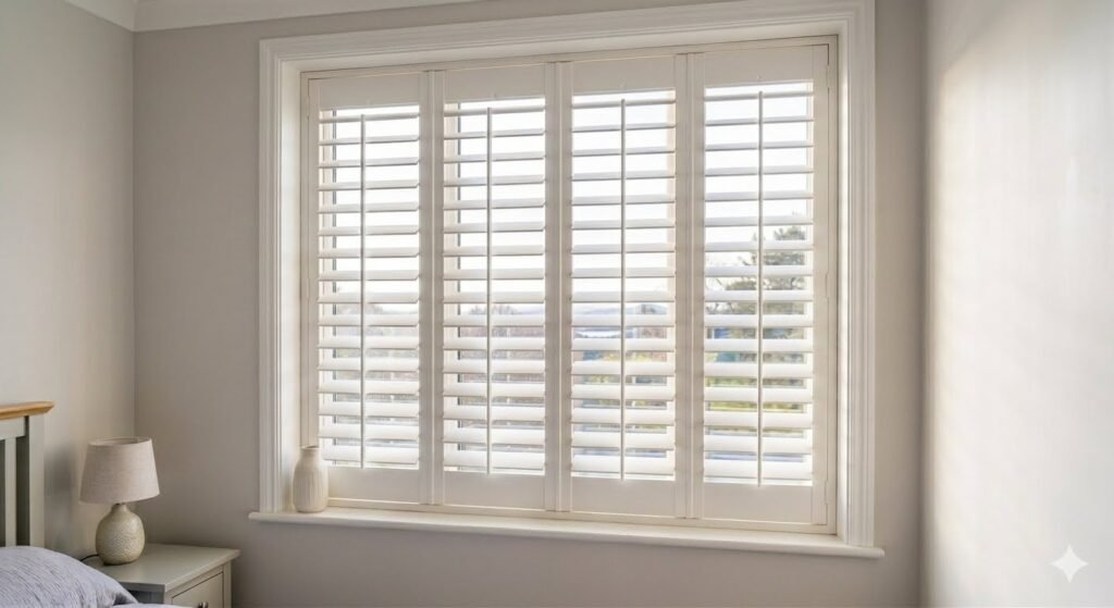 Plantation shutters installed in Fraser Coast Queensland home
